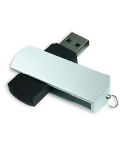 Matte-Silver-Swivel-USB Royal-Gift-Company-Dubai-1-UAE-www.royalgiftcompany.com